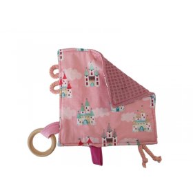 juguete sensorial de castillos dos caras