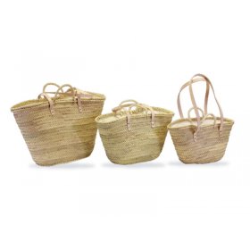 Capazo bandolera con asa