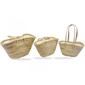 Capazo bandolera con cremallera